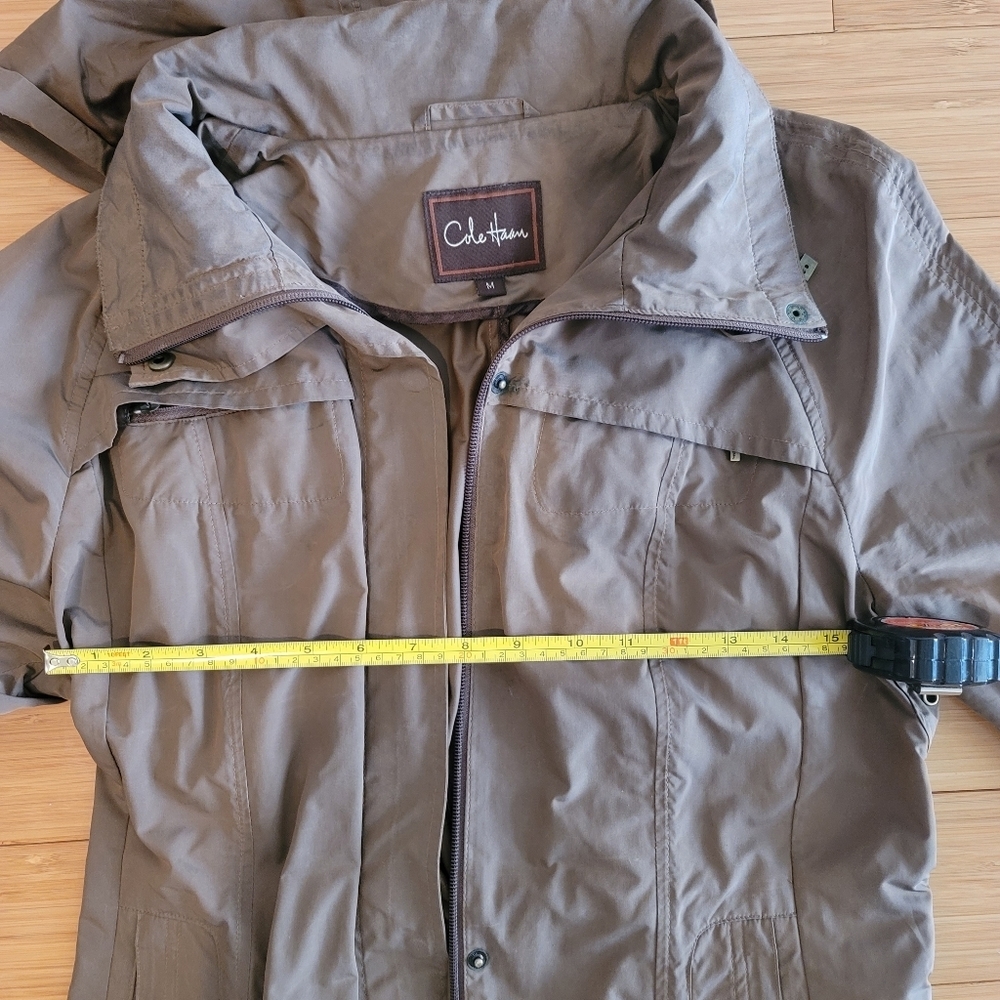 Cole Haan Women's Parka Size Medium Bronze - Picture 12 of 15